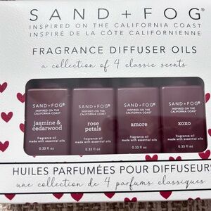 SAND + FOG Fragrance Diffuser Oils Set - Red and White